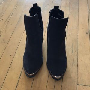 Black adorable booties